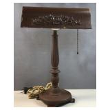 Antique desk light