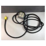 quad box extension cord