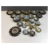 a lifetime of wire brushes / wheels