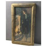Antique framed portrait / art