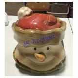 Cute snow man cookie jar Cute snow man cookie jar