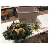Christmas decor and tote Christmas decor and tote