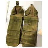 2 military gear belt marked HTK 1951 2 military gear belt marked HTK 1951