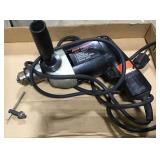 Black & Decker variable speed drill with chuck Black & Decker variable speed drill with chuck