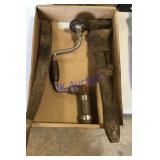 vintage pipe wrench / hand drill & more vintage pipe wrench / hand drill & more