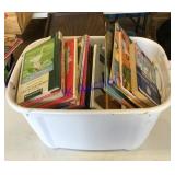 Tote full of children's books Tote full of children's books