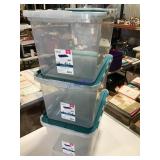 3 big folding lid totes 3 big folding lid totes