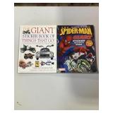 A Spider-Man and a cars sticker book (new) A Spider-Man and a cars sticker book (new)