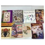 Books on quilts, crafts, and painting Books on quilts, crafts, and painting