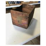 Antique Celery Hearts Spring Water Wood Box Antique Celery Hearts Spring Water Wood Box