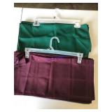 Solid color placemats Solid color placemats