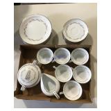 China set Noritake Greywood China set Noritake Greywood