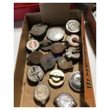 16 vintage radiator & gas caps 16 vintage radiator & gas caps
