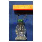 Vintage syrup bottle in shape of pot stove Vintage syrup bottle in shape of pot stove