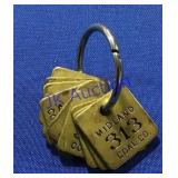 Midland Coal Co tool tag # 313 Midland Coal Co tool tag # 313