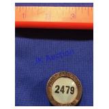 Pabst Brewing Peoria IL employee badge Pabst Brewing Peoria IL employee badge