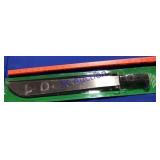 New Machete apx 18' blade New Machete apx 18' blade
