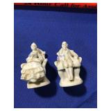 Pair occupied Japan pieces Pair occupied Japan pieces