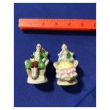 Pair occupied Japan pieces Pair occupied Japan pieces