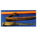 Fish fillet knife with sheath Fish fillet knife with sheath