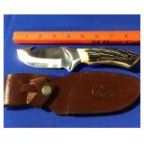 Chipaway cutlery hunting knife & sheath Chipaway cutlery hunting knife & sheath
