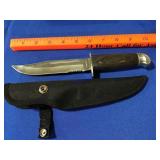 Knife and sheath Knife and sheath