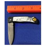 Small deer scene knife Small deer scene knife
