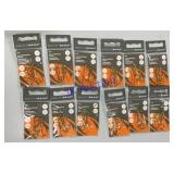 12 packs of size 2 hooks South Bend 12 packs of size 2 hooks South Bend