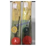 2 Schooleys ice fishing kits with jigs 2 Schooleys ice fishing kits with jigs