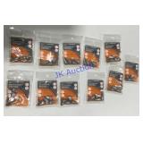 11 packs 1/2 bass casting sinkers 11 packs 1/2 bass casting sinkers