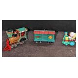 3 Hallmark Train & Baby