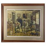 Lee Dubin LE Lithograph Lawyers Office Attorney