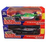 2 Racing Champions 1/24 Scale Die Cast Indy Car Re