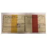 Ministry Of War Transport Orders