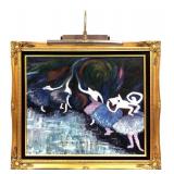 Original Acrylic On Canvas By Diane Dull