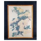 L. Sexton Screenprint Yellow Flowering Ohia Hawaii