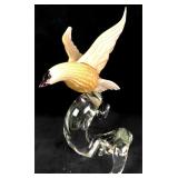 Original Murano Glass Bird On A Wave by Oscar Zane