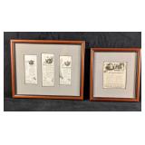Vintage Framed Hall