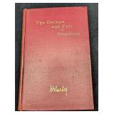 Antique The Decline And Fall Of Napoleon Hardcover