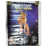 Signed Chrome Wheelface B and I Trims Inc Poster