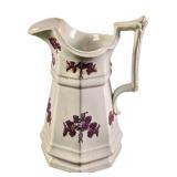 Antique Edward Walley Ironstone China Raised Luste