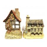 Two David Winter Cottages Burns Reading Room & Spi