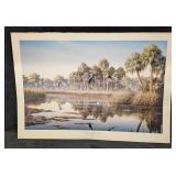 Ben Essenburg Swallow Tailed Kites Lithograph Prin