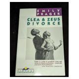 Emily Prager Signed Clea & Zeus Divorce Softcover
