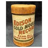 Edison Gold Moulded Records Cylinder 10045 Quartet