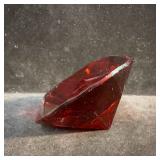 Tripact Ruby Red Crystal Diamond Shaped Jewel Pape