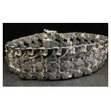 Sterling Silver Ornate Link Bracelet