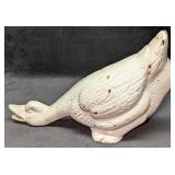 Vintage Cast Iron Goose Door Stop