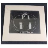 Large White Arches Lithograph by Peter Bodnar