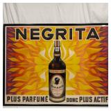 Negrita Le Rhum 1973 Vintage Poster Print Retro St